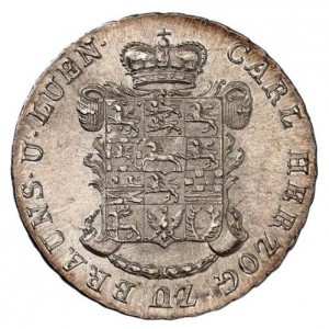 Аверс монеты Герцогство Брауншвейг, 24 мариенгроша, 1823-1829