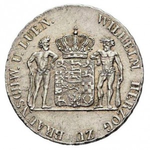 Аверс монеты Герцогство Брауншвейг, 24 мариенгроша, 1832-1834