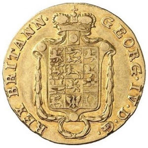 Аверс монеты Герцогство Брауншвейг, 5 талеров, 1822-1823