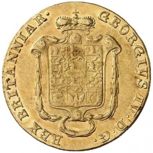 Аверс монеты Герцогство Брауншвейг, 10 талеров, 1822