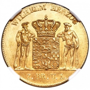 Аверс монеты Герцогство Брауншвейг, 10 талеров, 1831-1834