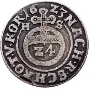 Реверс монеты Герцогство Брауншвейг, 1/24 талера, 1622-1633