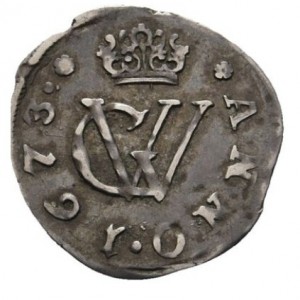 Аверс монеты Герцогство Брауншвейг, 1/24 талера, 1673