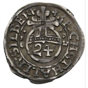 Реверс монеты Герцогство Брауншвейг, 1/24 талера, 1673