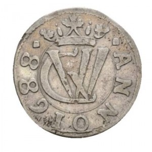 Аверс монеты Герцогство Брауншвейг, 1/24 талера, 1674-1691