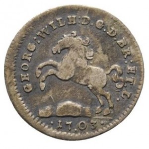 Аверс монеты Герцогство Брауншвейг, 1/24 талера, 1693-1704