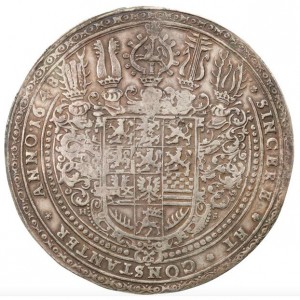 Реверс монеты Герцогство Брауншвейг, 4 талера, 1648