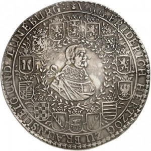 Аверс монеты Герцогство Брауншвейг, 5 талеров, 1647