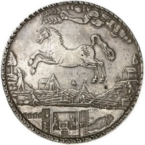 Реверс монеты Герцогство Брауншвейг, 12 талеров, 1664