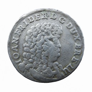 Аверс монеты Герцогство Брауншвейг, ⅔ талера, 1678