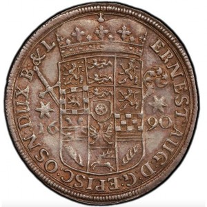 Аверс монеты Герцогство Брауншвейг, ⅔ талера, 1680-1693