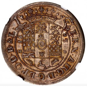 Аверс монеты Герцогство Брауншвейг, ⅔ талера, 1680-1684