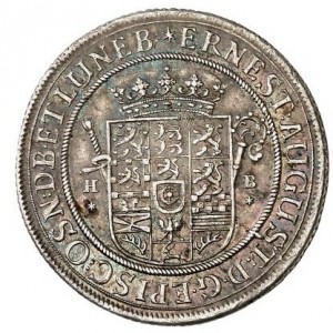 Аверс монеты Герцогство Брауншвейг, ⅔ талера, 1689-1693