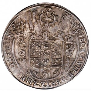 Аверс монеты Герцогство Брауншвейг, 1 талер, 1649-1653