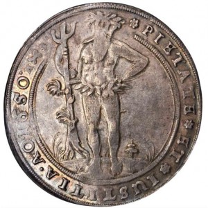 Реверс монеты Герцогство Брауншвейг, 1 талер, 1649-1653