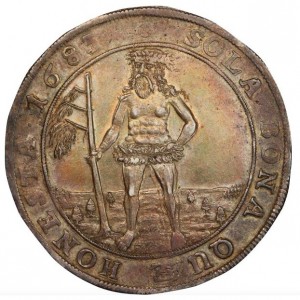 Реверс монеты Герцогство Брауншвейг, 1 талер, 1680-1692