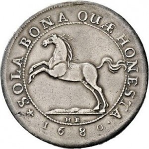 Реверс монеты Герцогство Брауншвейг, 1 талер, 1680-1684