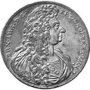 Аверс монеты Герцогство Брауншвейг, 1 талер, 1687-1691