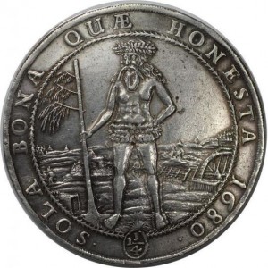 Реверс монеты Герцогство Брауншвейг, 1¼ талера, 1680