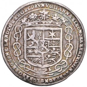 Аверс монеты Герцогство Брауншвейг, ¼ талера, 1659, Смерть Энн Элеоноры, жены Георга