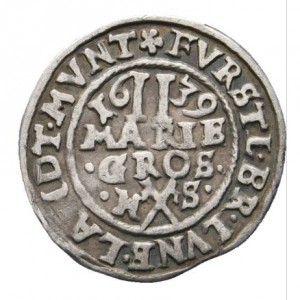 Реверс монеты Герцогство Брауншвейг, 2 мариенгроша, 1637-1647