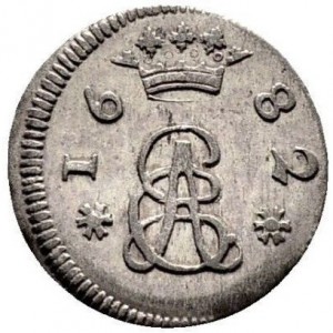 Аверс монеты Герцогство Брауншвейг, 3 пфеннига, 1681-1692