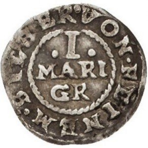 Реверс монеты Герцогство Брауншвейг, 1 мариенгрош, 1648