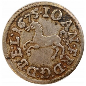 Аверс монеты Герцогство Брауншвейг, 1 мариенгрош, 1675