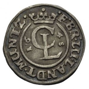 Аверс монеты Герцогство Брауншвейг, 2 мариенгроша, 1642-1648
