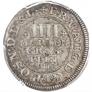 Реверс монеты Герцогство Брауншвейг, 4 мариенгроша, 1681-1686