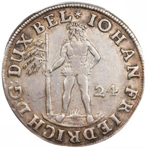 Аверс монеты Герцогство Брауншвейг, 24 мариенгроша, 1674