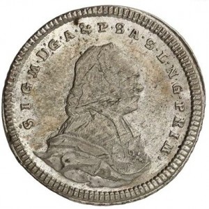 Аверс монеты Архиепископство Зальцбургское, 20 крейцеров, 1765-1771