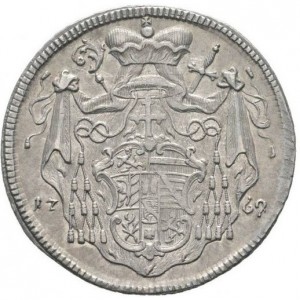 Реверс монеты Архиепископство Зальцбургское, ½ талера, 1769