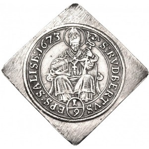 Реверс монеты Архиепископство Зальцбургское, ⅑ талера, 1669-1673