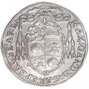 Аверс монеты Архиепископство Зальцбургское, ⅑ талера, 1673