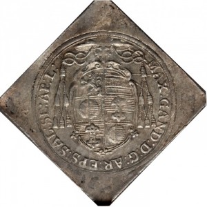 Аверс монеты Архиепископство Зальцбургское, ⅙ талера, 1669-1679