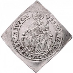 Реверс монеты Архиепископство Зальцбургское, ¼ талера, 1612-1613