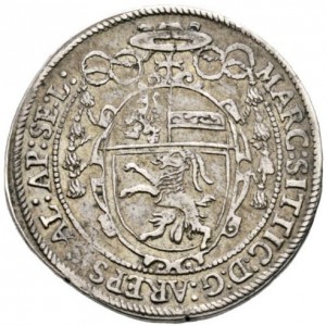Аверс монеты Архиепископство Зальцбургское, ¼ талера, 1614-1616