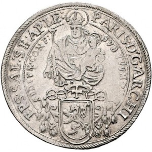 Аверс монеты Архиепископство Зальцбургское, ¼ талера, 1625-1652