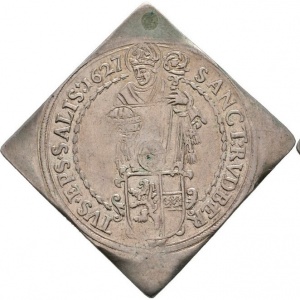 Реверс монеты Архиепископство Зальцбургское, ½ талера, 1624-1639