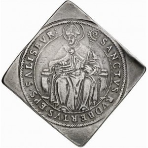 Реверс монеты Архиепископство Зальцбургское, 1 талер, 1612-1613