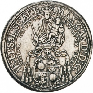 Аверс монеты Архиепископство Зальцбургское, 1 талер, 1668-1686