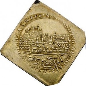 Реверс монеты Архиепископство Зальцбургское, 2 талера, 1668