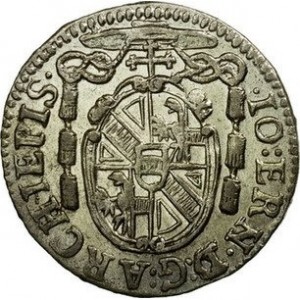 Аверс монеты Архиепископство Зальцбургское, 1 крейцер, 1687-1708