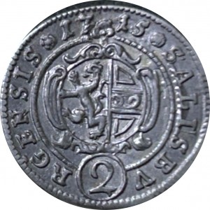 Реверс монеты Архиепископство Зальцбургское, 2 крейцера, 1708-1726