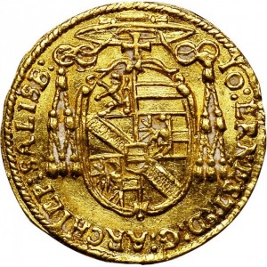 Аверс монеты Архиепископство Зальцбургское, ¼ дуката, 1687-1707