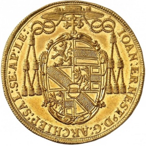 Аверс монеты Архиепископство Зальцбургское, 3 дуката, 1690