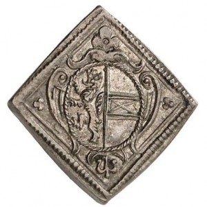 Реверс монеты Архиепископство Зальцбургское, 1 пфенниг, 1612-1619, Односторонняя монета, первая цифра "1" даты отсутс…