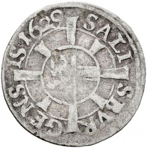 Реверс монеты Архиепископство Зальцбургское, 1 крейцер, 1623-1653