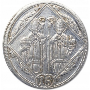 Реверс монеты Архиепископство Зальцбургское, 15 крейцеров, 1694